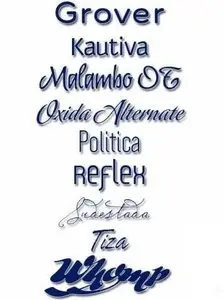 Pogressive Design Fonts