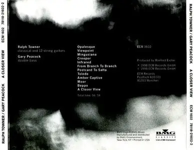 Ralph Towner & Gary Peacock - A Closer View (1998) {ECM 1602}