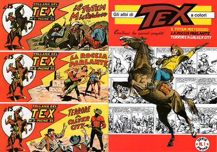 Gli Albi di Tex a Colori - Serie I - Numero 1