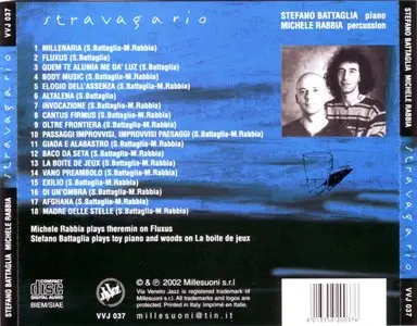 Stefano Battaglia, Michele Rabbia - Stravagario (2002) {Via Veneto Jazz}