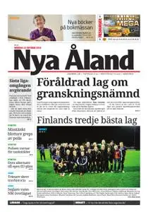 Nya Åland – 22 oktober 2018