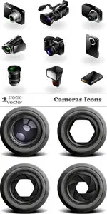 Vectors - Cameras Icons