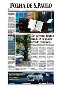 Folha de São Paulo - 24 Janeiro 2017 - Quarta