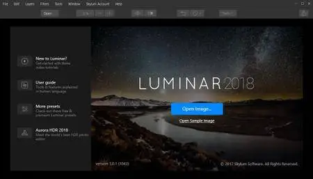 Luminar 2018 v1.0.1.1043 Portable