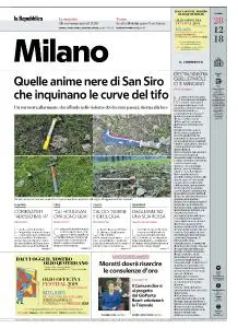 la Repubblica Milano - 28 Dicembre 2018