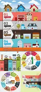 Infographic creative design vector set 147