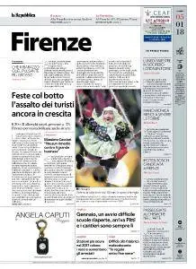 la Repubblica Firenze - 5 Gennaio 2018