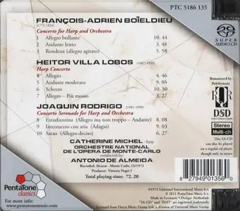 Catherine Michel - Boïeldieu, Villa Lobos, Rodrigo: Harp Concertos (2011)