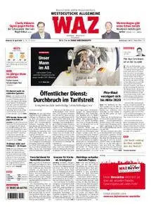 WAZ Westdeutsche Allgemeine Zeitung Essen-Postausgabe - 18. April 2018