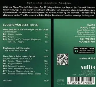 Schweizer Klaviertrio - Beethoven: Complete Works for Piano Trio, Vol. 4 (2017)