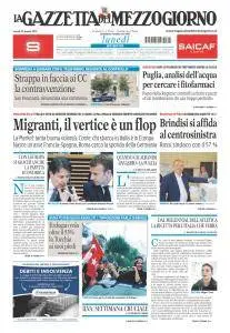 La Gazzetta del Mezzogiorno Brindisi - 25 Giugno 2018