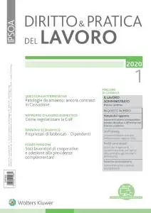 Diritto e Pratica del Lavoro - Gennaio 2020