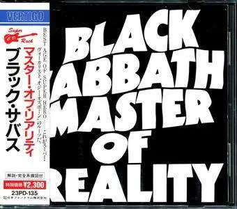 Black Sabbath - Master Of Reality (1971) [23PD-135, Japan CD, 1989] Repost