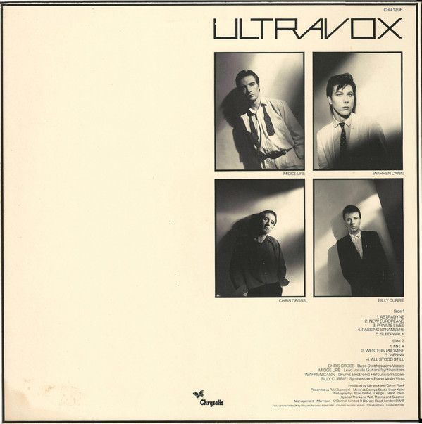 Ultravox vienna single release date