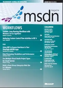 MSDN Magazine - The Microsoft Journal For Developers - January 2011 