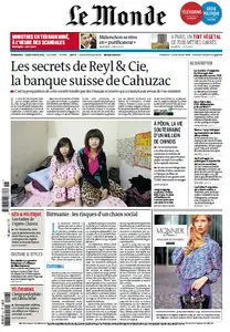 Le Monde - Dimanche 07 / Lundi 08 Avril 2013
