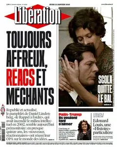 Liberation - 21 Janvier 2016