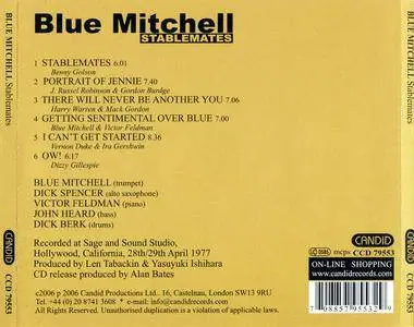 Blue Mitchell - Stablemates (1997) Reissue 2006