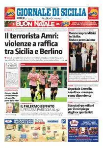 Giornale di Sicilia - 23 Dicembre 2016