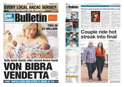 The Gold Coast Bulletin – April 24, 2013