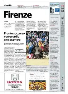 la Repubblica Firenze - 24 Ottobre 2018