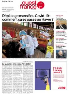 Ouest-France Édition France – 15 décembre 2020