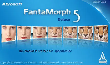 Abrosoft FantaMorph Deluxe 5.3.6 Datecode 07.10.2012