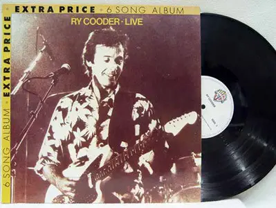 Ry Cooder Live - 6 Song Album ( Very rare album) VinylRip [Repost]