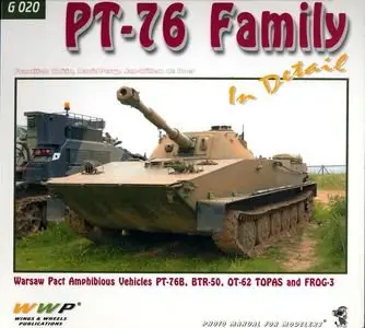 PT-76 Family In Detail (Green - Present vehicle line 20) (Repost)