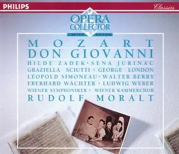 Mozart - Don Giovanni - Wiener Kammerchor & Wiener Symphoniker, Rudolf Moralt (1955) {3CD Set Philips 438 674-2 rel 1993}