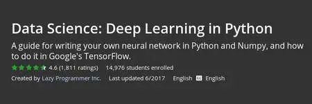 Udemy - Data Science: Deep Learning in Python
