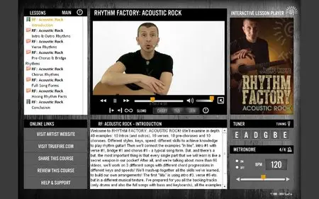 Truefire - Massimo Varini's Rhythm Factory: Acoustic Rock (2014)