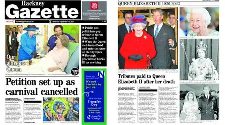 Hackney Gazette – September 15, 2022