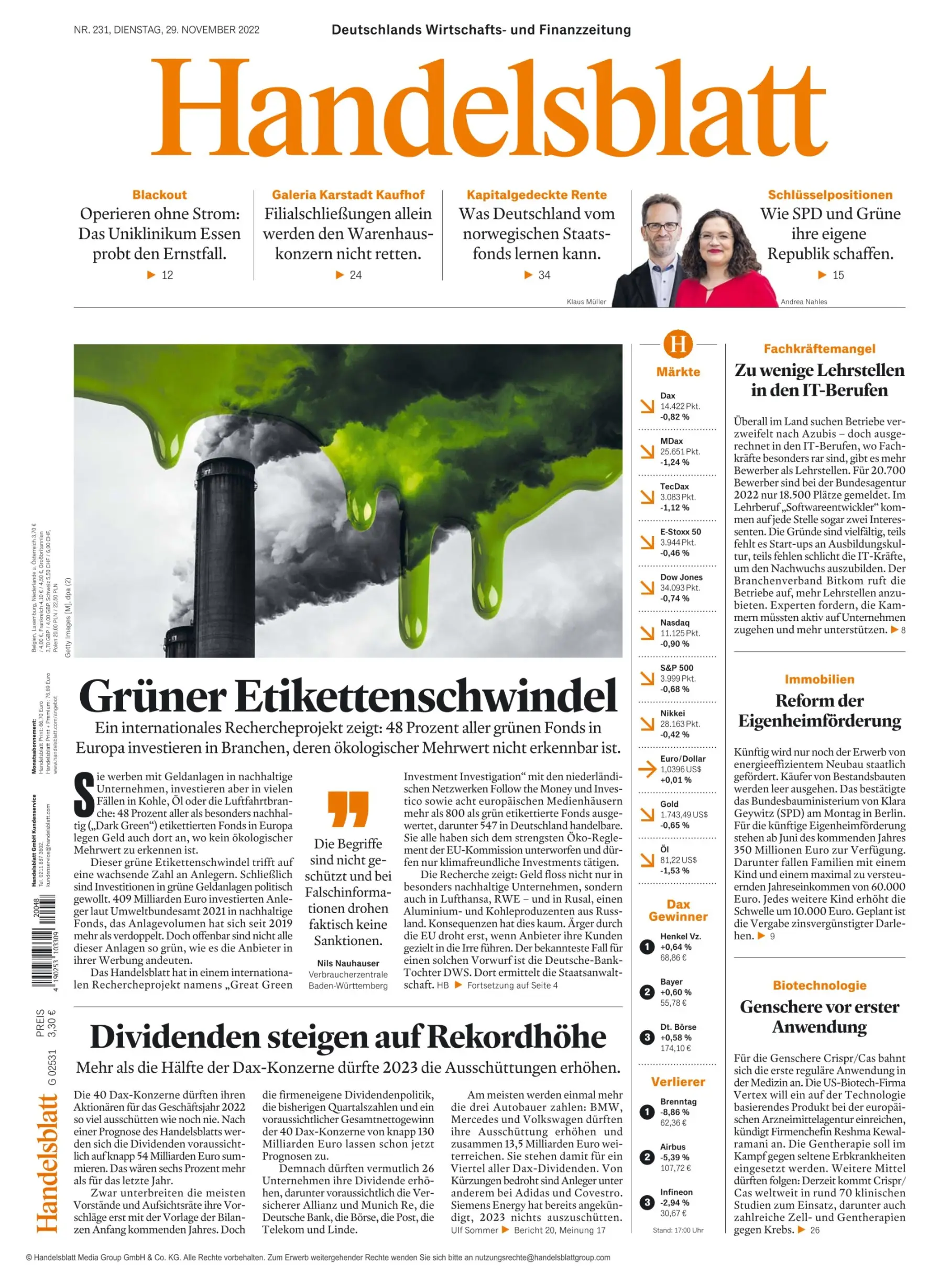 Handelsblatt - 29 November 2022 / AvaxHome