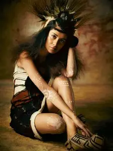 Ravshana Kurkova - Erez Sabag Photoshoot for InStyle March 2012