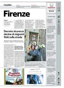 la Repubblica Firenze - 17 Novembre 2018