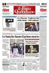 Il Fatto Quotidiano - 10 Dicembre 2015