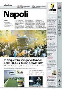 la Repubblica Napoli - 22 Aprile 2018