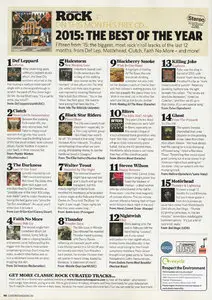 VA - Classic Rock Magazine presents: The Best Of The Year 2015 (2015)