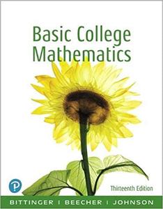 Basic College Mathematics (13th Edition)