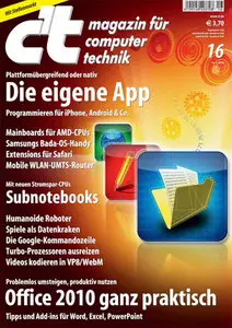ct Magazin 16 2010