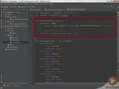 Pluralsight - Introduction to Mongoose for Node.js and MongoDB