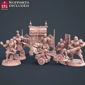 STL Miniatures - City Guards Set