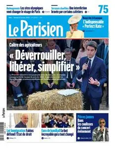 Le Parisien du Samedi 27 Janvier 2024