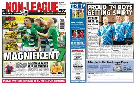 The Non-league Football Paper – September 29, 2019