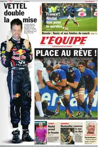 L'EQUIPE (10 Octobre 2011)
