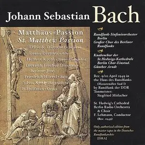 J.S.Bach - Matthaus Passion BWV 244 - Fritz Lehmann