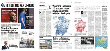 Het Belang van Limburg – 18. mei 2021