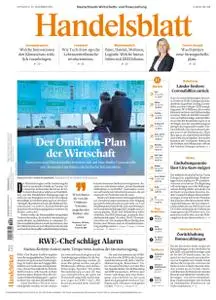 Handelsblatt  - 22 Dezember 2021