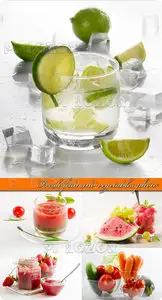 Fresh fruit and vegetables photo